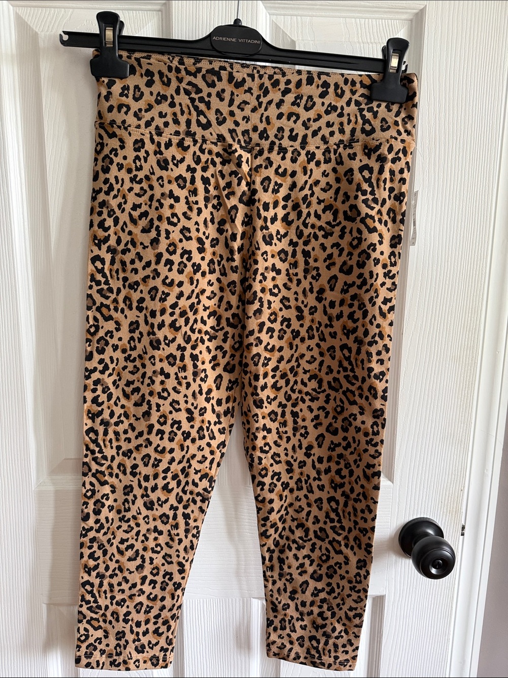 J. Crew Leopard Print Leggings in Tan and Black